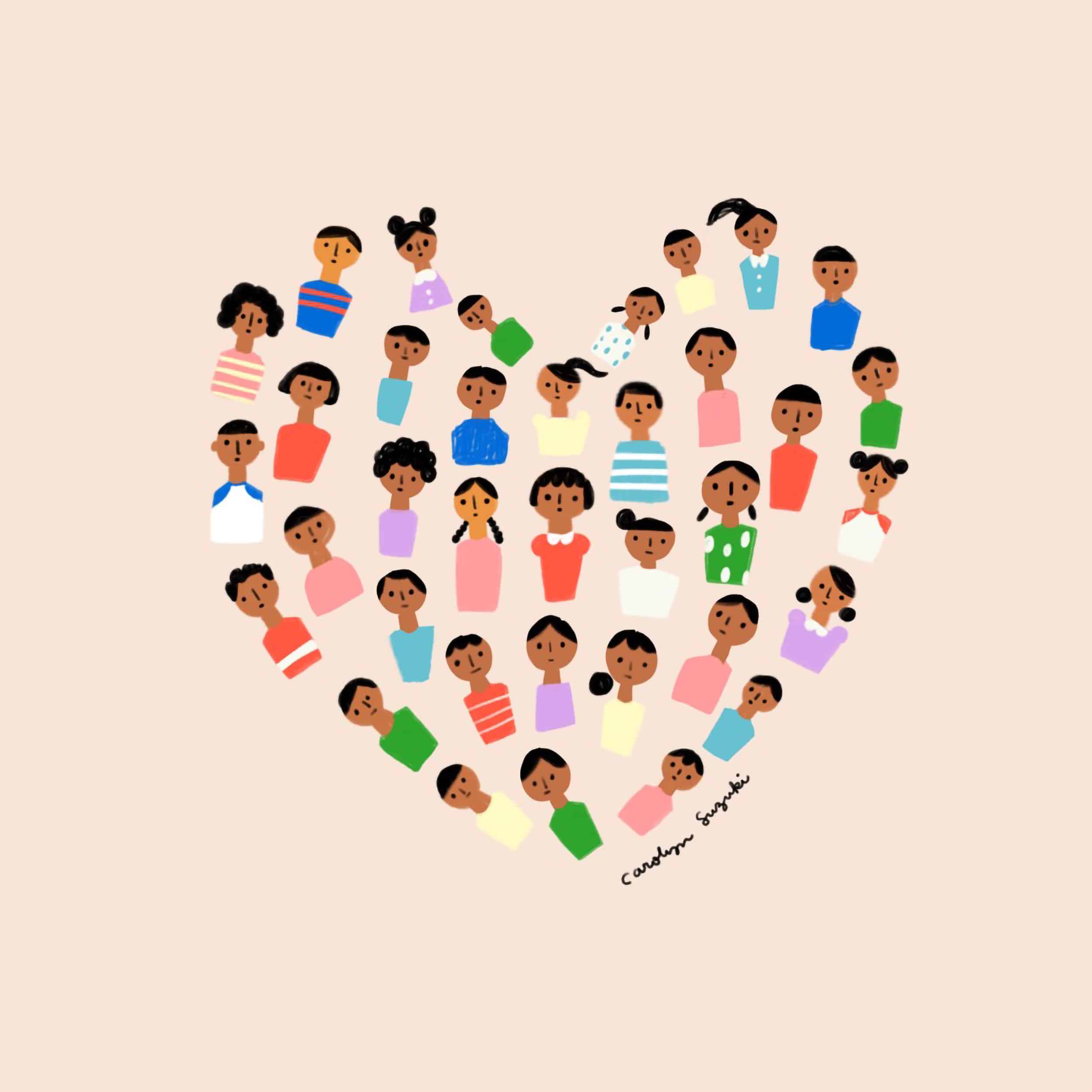 Migrant Children Problem Art Print Carolyn Suzuki