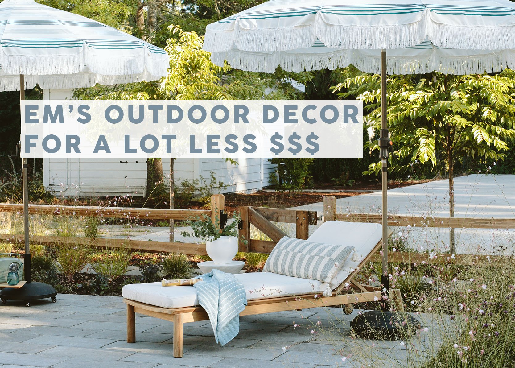 Great Dupes: Emily’s Favorite Outdoor Pieces