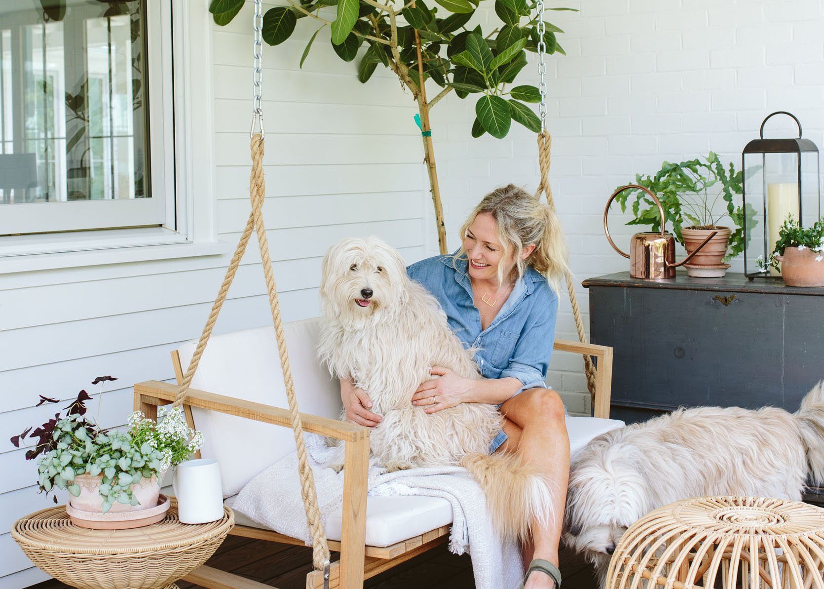 Farmhouse Curb Appeal Complete! Our Very Cute Front Porch Makeover